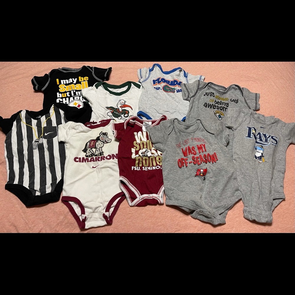 Bundle of Various Sports Bodysuits